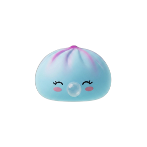 Dumpling Squishy Frost Blue Rare Blow -keräilyharvinaisuus — squishy antistressilelu, slow-rise, kawaii