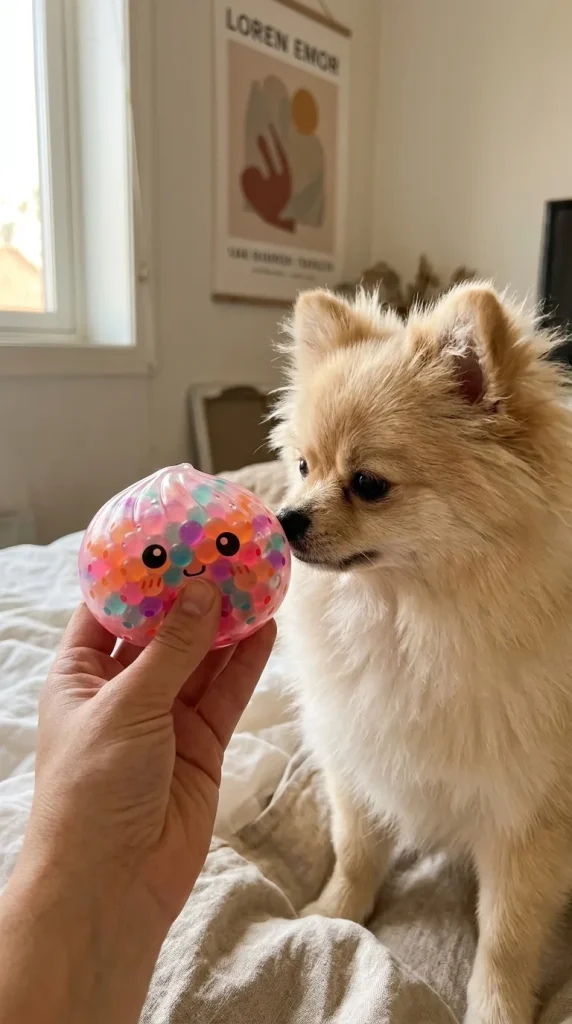 Squishy Dumpling Monivärinen Yllätysväri pehmolelun seurassa