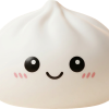 Giant Dumpling Squishy XXL 25 cm — squishy antistressilelu, slow-rise, kawaii
