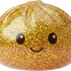 Glitter Dumpling Squishy Kulta — squishy antistressilelu, slow-rise, kawaii
