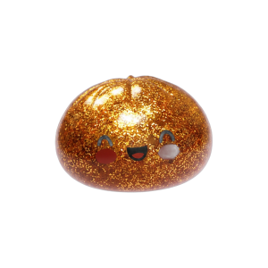 Glitter Dumpling Squishy Gold Aarre — squishy antistressilelu, slow-rise, kawaii
