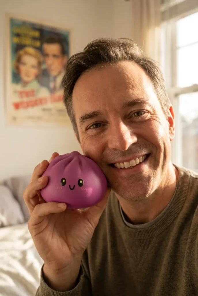Dumpling Squishy Magenta – Marjanpunainen Klassikko arjen keskellä