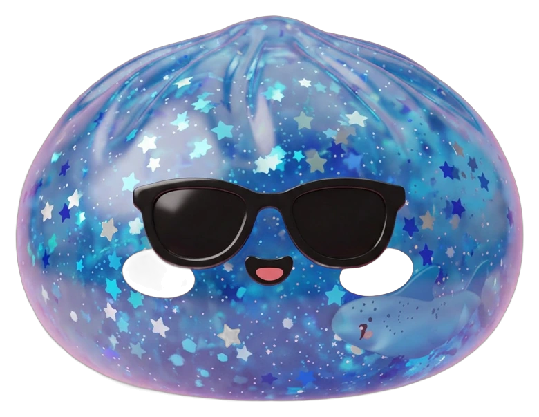 Aurinkolasit Sparkle -squishy sukeltaa mereen — kampanjakuva
