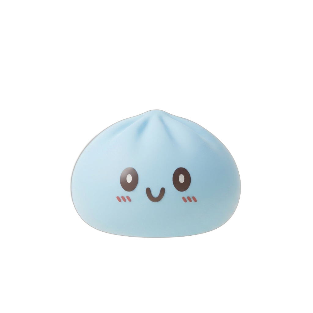 Blue Dumpling Squishy Jumbo — squishy antistressilelu, slow-rise, kawaii