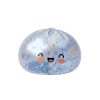 Dumpling Squishy Sparkle Jäänsininen — squishy antistressilelu, slow-rise, kawaii