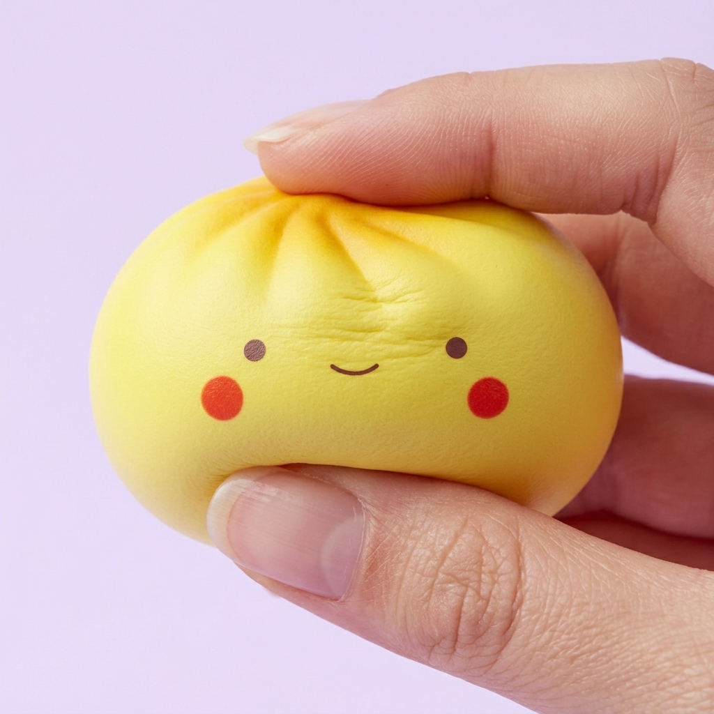 Dumpling Squishy Blind Box Mini 24 kpl -yllätyspakkaus slow rise -efekti toiminnassa