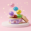 Mini Dumpling Squishy Metallinen Kiilto — squishy antistressilelu, slow-rise, kawaii
