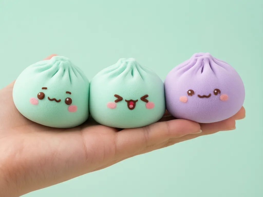 Miten dumpling squishya käytetään käytännössä?