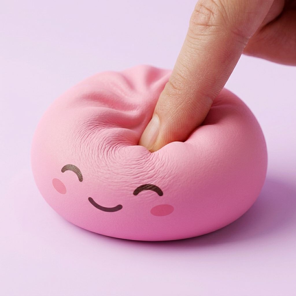 Mystery Dumpling Squishy Yllätyspakkaus slow rise -efekti toiminnassa