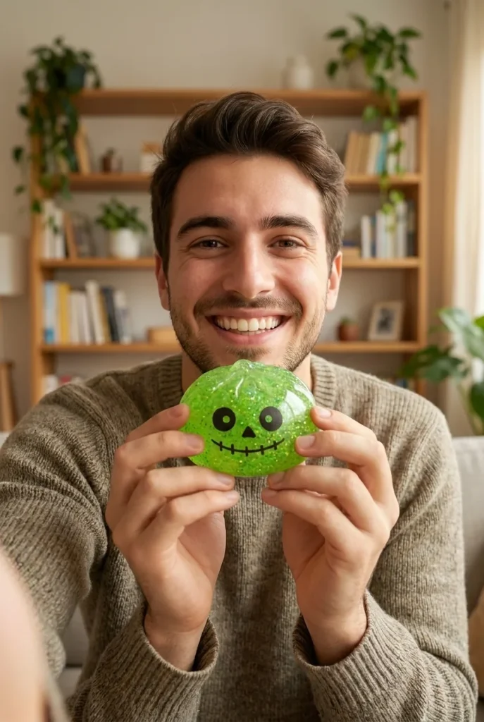 Squishy Dumpling Mystery Halloween -yllätyspakkaus arjen keskellä