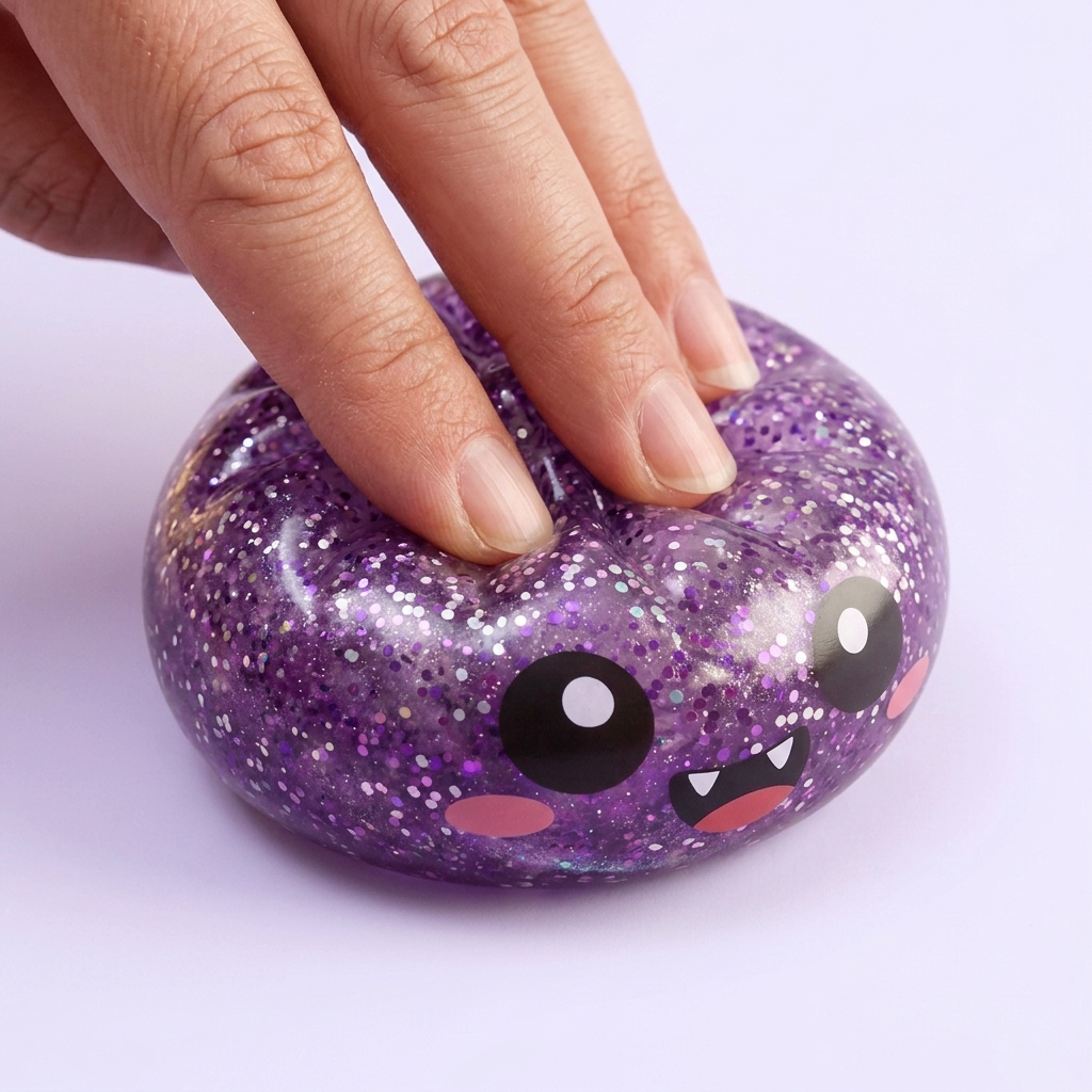 Squishy Dumpling Mystery Halloween -yllätyspakkaus slow rise -efekti toiminnassa