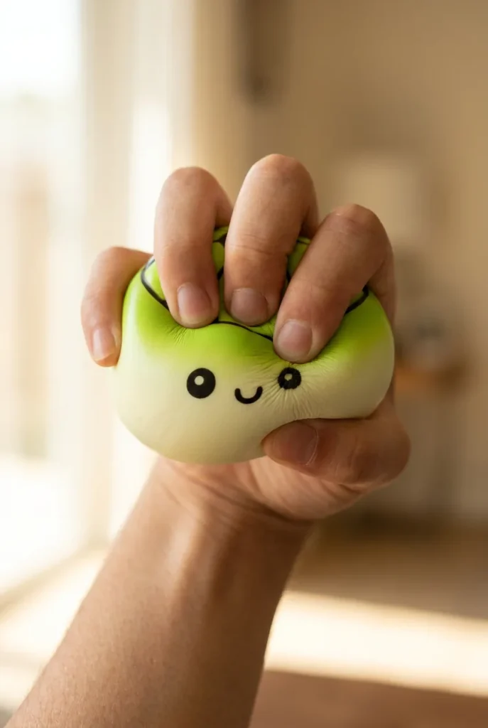 Mystery Dumpling Squishy Jalkapallo-yllätys puristuksessa