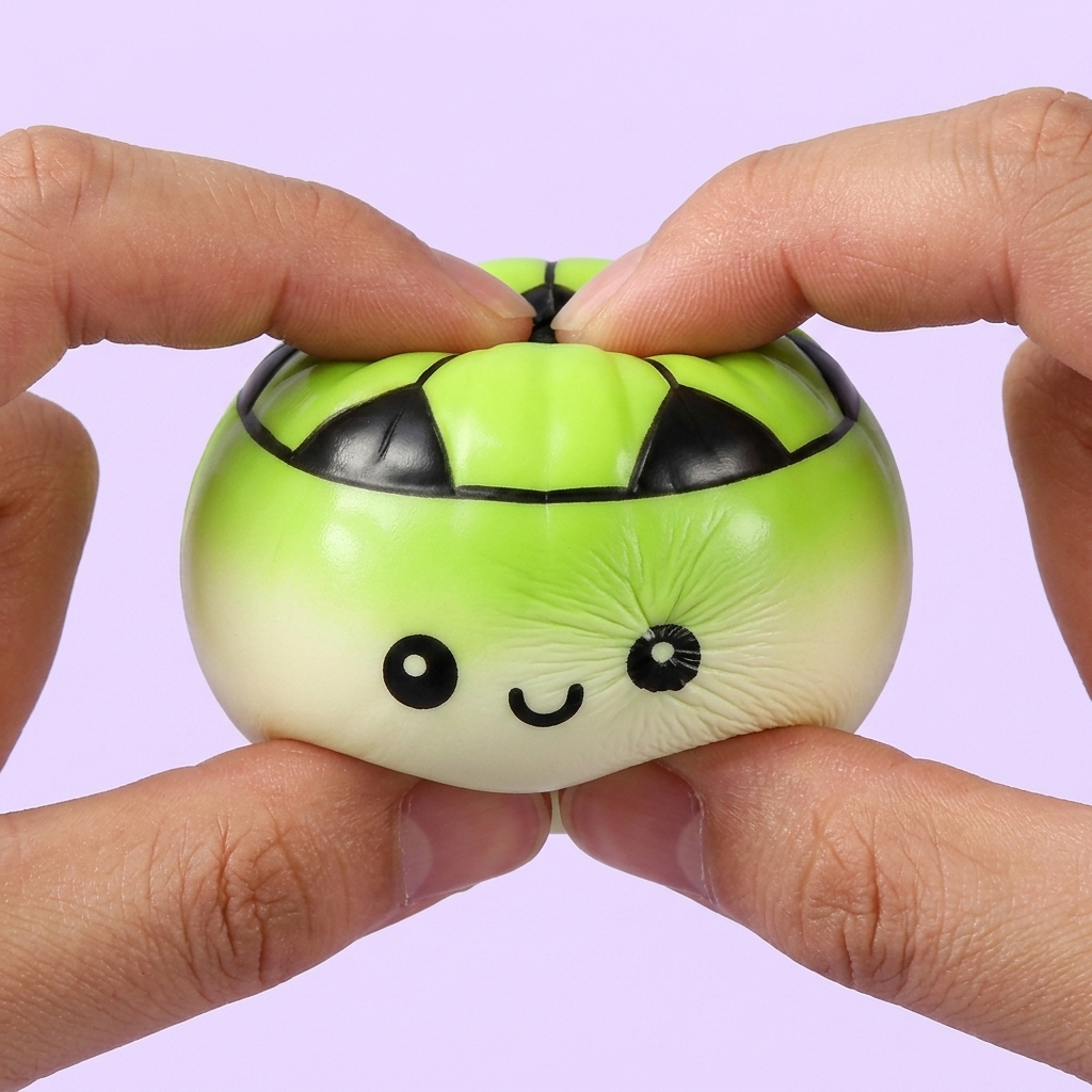 Mystery Dumpling Squishy Jalkapallo-yllätys puristettuna kädessä