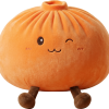 Giant Dumpling Squishy Oranssi XXL — squishy antistressilelu, slow-rise, kawaii