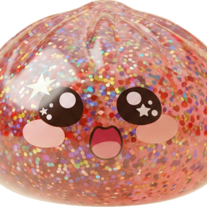 Galaxy Dumpling Squishy Pinkki Kawaii — squishy antistressilelu, slow-rise, kawaii