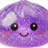Glitter Dumpling Squishy Unelmavioletti — squishy antistressilelu, slow-rise, kawaii