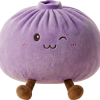 Giant Dumpling Squishy Violetti — squishy antistressilelu, slow-rise, kawaii