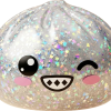Rare Dumpling Squishy Hopeanhohtoinen — squishy antistressilelu, slow-rise, kawaii