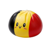 Squishy Dumpling Flag Belgia — squishy antistressilelu, slow-rise, kawaii