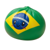 Dumpling Squishy Flag Brasilia — squishy antistressilelu, slow-rise, kawaii