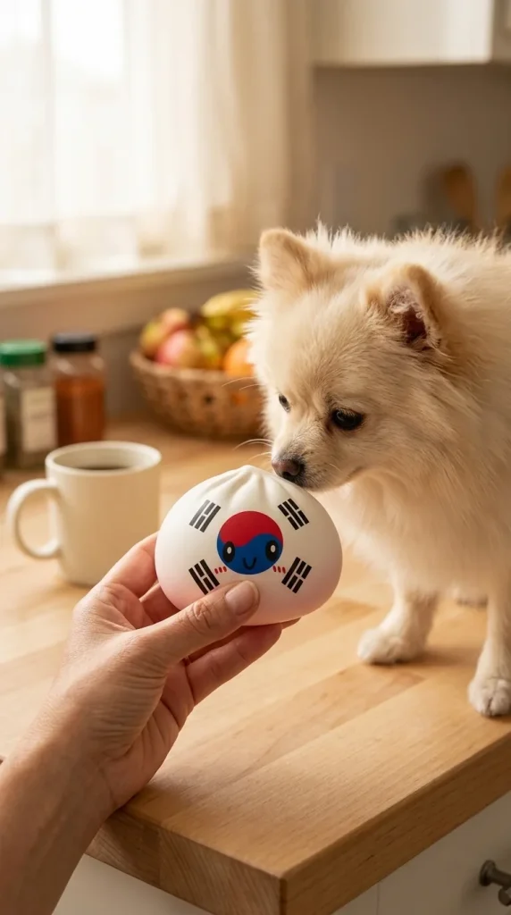 Flag Squishy Dumpling Etelä-Korea ja lemmikki — asiakaskuva