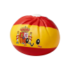 Squishy Flag Dumpling Espanja — squishy antistressilelu, slow-rise, kawaii