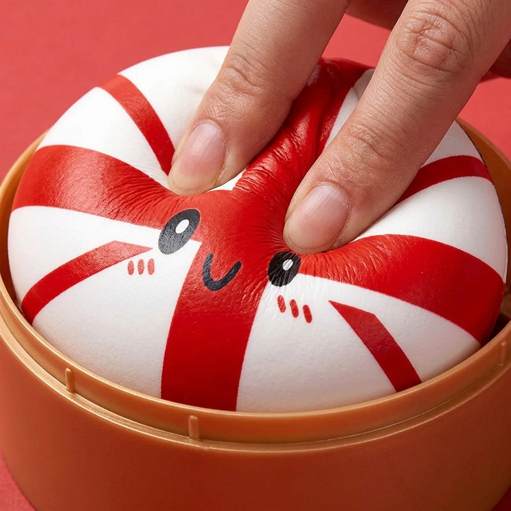 Flag Squishy Toy Ison-Britannian Lippu-Dumpling — slow-rise-efekti, vaahto palautuu muotoonsa