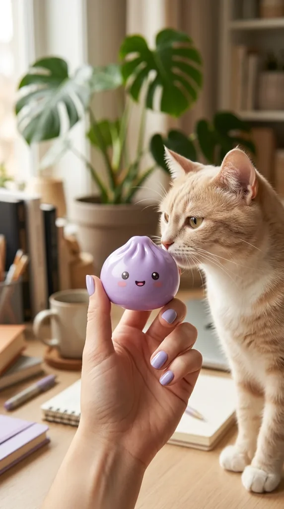 Dumpling Squishy Mystery Yllätyspakkaus pehmolelun seurassa
