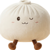 Dumplings Squishy Toy Valkoinen XXL — squishy antistressilelu, slow-rise, kawaii