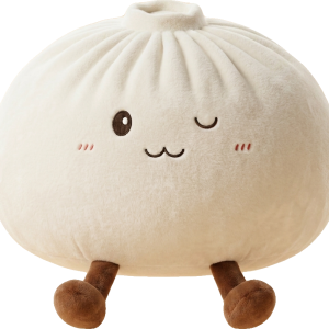 Dumplings Squishy Toy Valkoinen XXL — squishy antistressilelu, slow-rise, kawaii