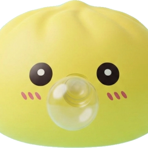 Jumbo Dumpling Squishy Keltainen Jättikoko — squishy antistressilelu, slow-rise, kawaii