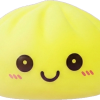 Dumpling Squishy -yövalo, Aurinkoinen Keltainen — squishy antistressilelu, slow-rise, kawaii