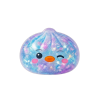 Squishy Dumpling Pingviini Sininen Galaksi puristettuna kädessä