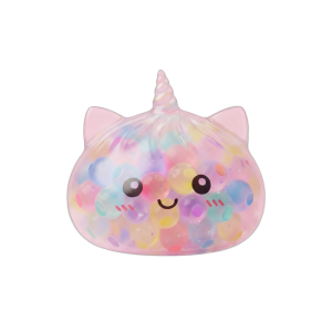 Bubble Dumpling Squishy Yksisarvinen Pastelli puristettuna kädessä