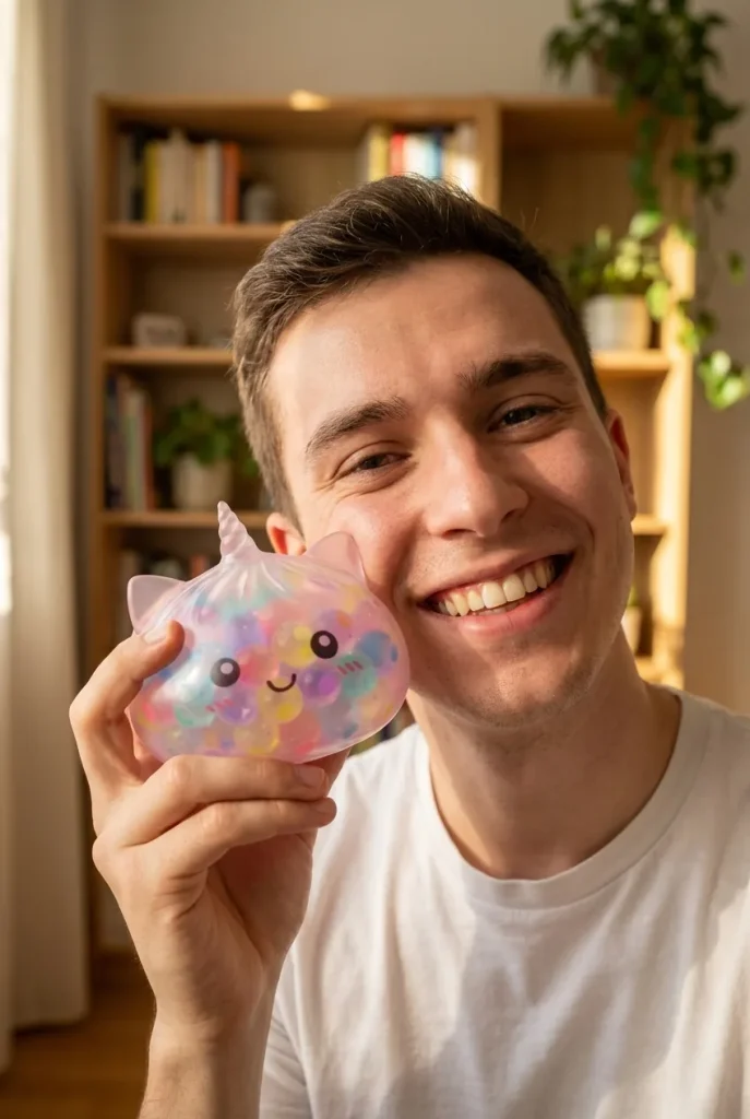 Bubble Dumpling Squishy Yksisarvinen Pastelli arjen keskellä