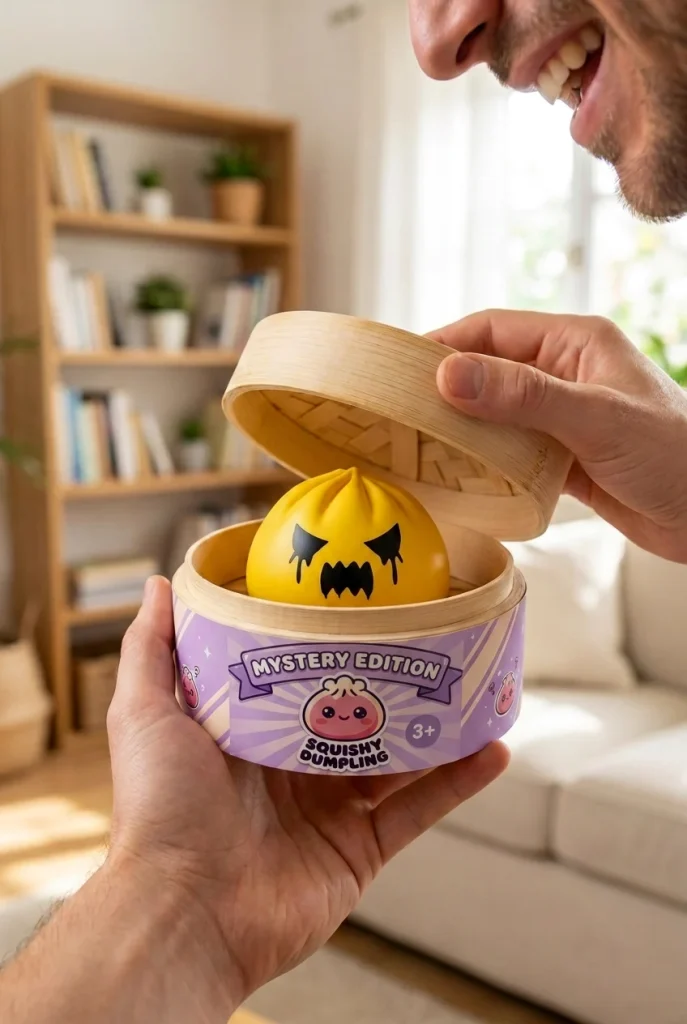 Squishy Dumpling Aave Mystery avauksen hetkellä