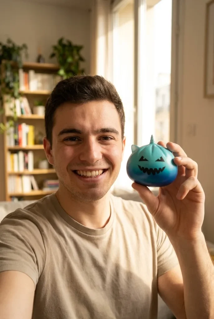 Squishy Dumpling Mystery Halloween Yksisarvinen arjen keskellä
