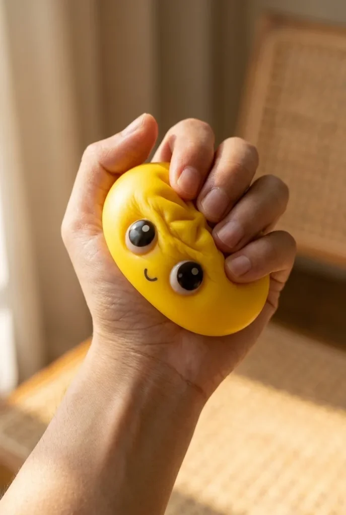 Dumpling Squishy Mystery Pop Isot Silmät puristuksessa
