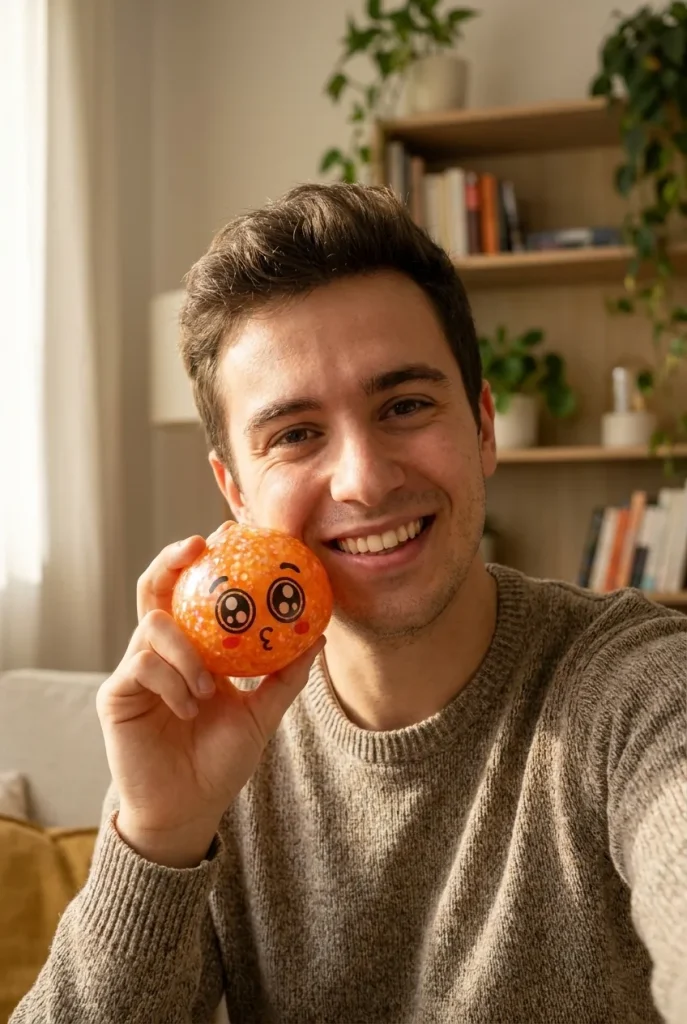 Dumpling Squishy Mystery Puppy Eyed -yllätyspakkaus arjen keskellä