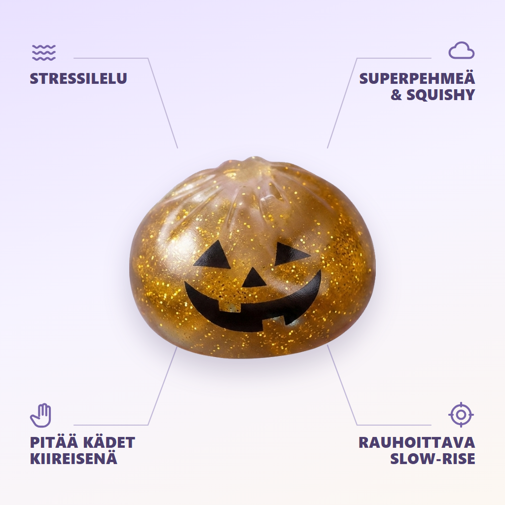 Squishy Dumpling Vampire Mystery Karmiininpunainen infografiikka: tärkeimmät edut