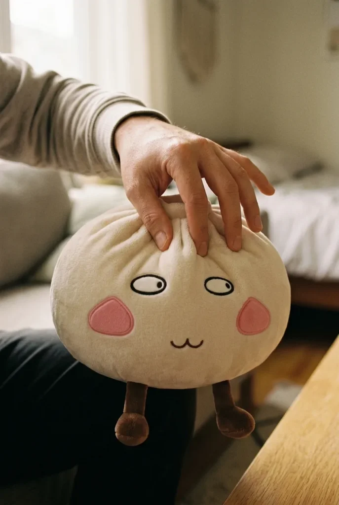 Squishy Dumpling Jättiläinen Ylpeä ja Veikeä puristuksessa