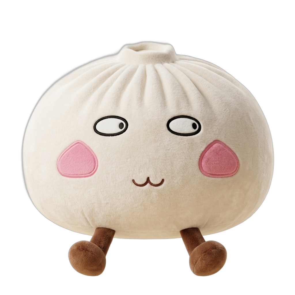 Squishy Dumpling Jättiläinen Ylpeä ja Veikeä puristettuna kädessä