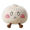 Dumpling Squishy XXL Surullinen Naama puristettuna kädessä