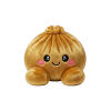 Squishy Dumpling Kuninkaallinen Kulta puristettuna kädessä
