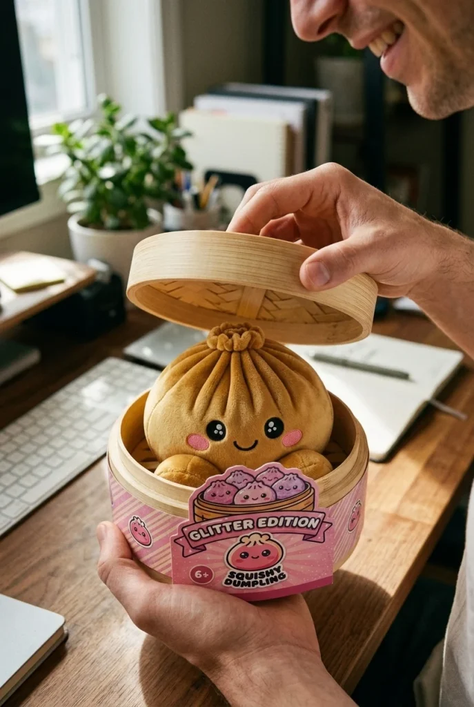 Squishy Dumpling Kuninkaallinen Kulta avauksen hetkellä