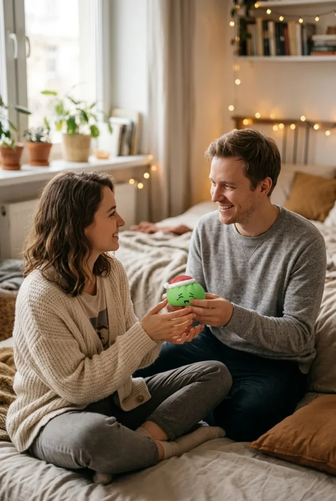 Dumpling Squishy Joulupipo Tonttu Vihreä lahjaideana