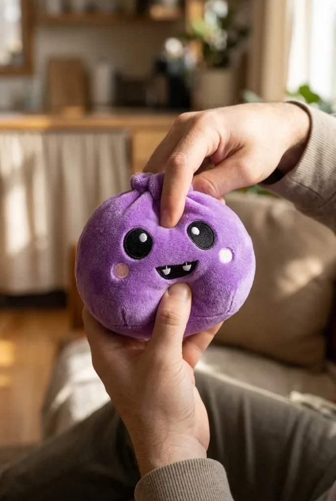 Squishy Dumpling Halloween Karmiva 5 kpl -setti puristuksessa
