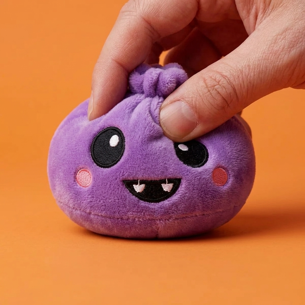 Squishy Dumpling Halloween Karmiva 5 kpl -setti slow rise -efekti toiminnassa