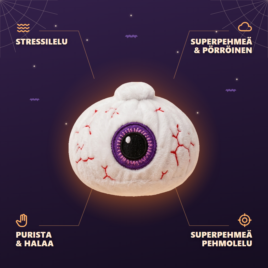 Dumpling Squishy Halloween Silmä infografiikka: tärkeimmät edut