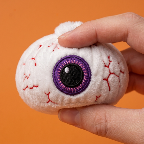 Dumpling Squishy Halloween Silmä puristettuna kädessä